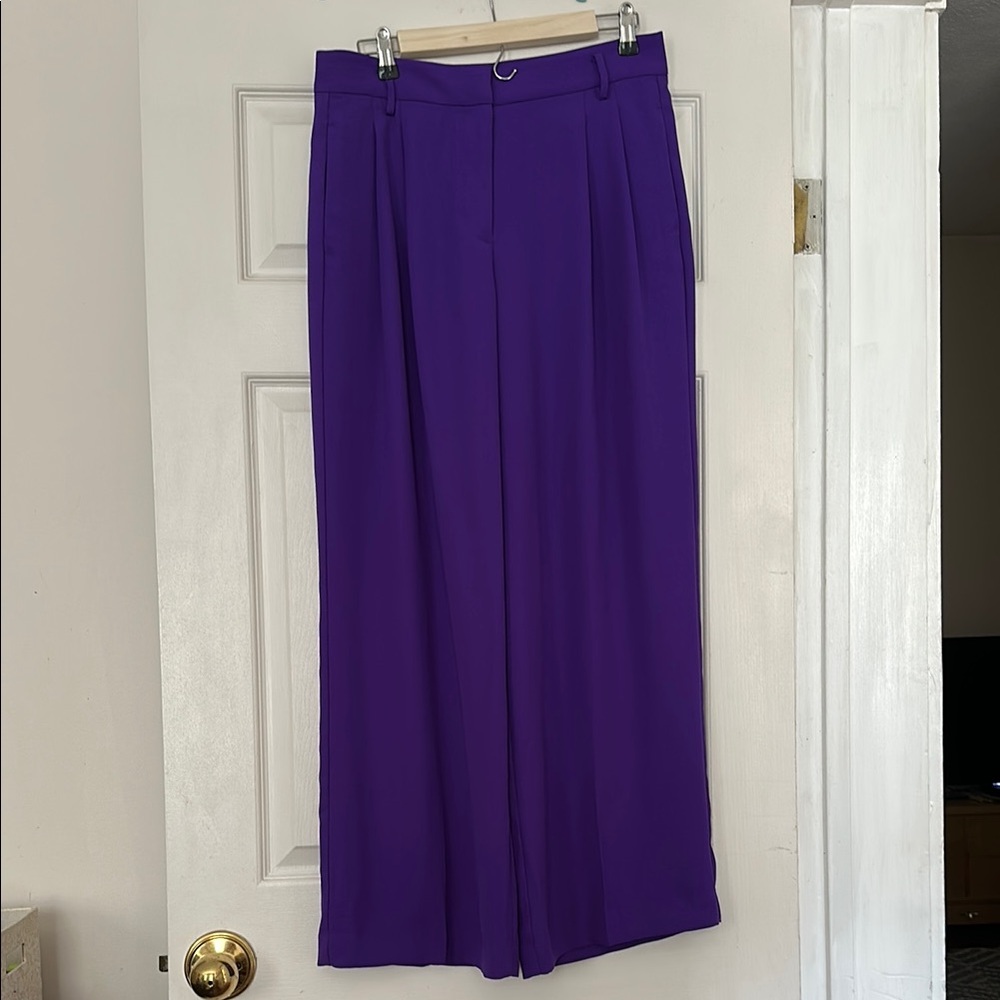 Ann Taylor Vibrant Purple Pants